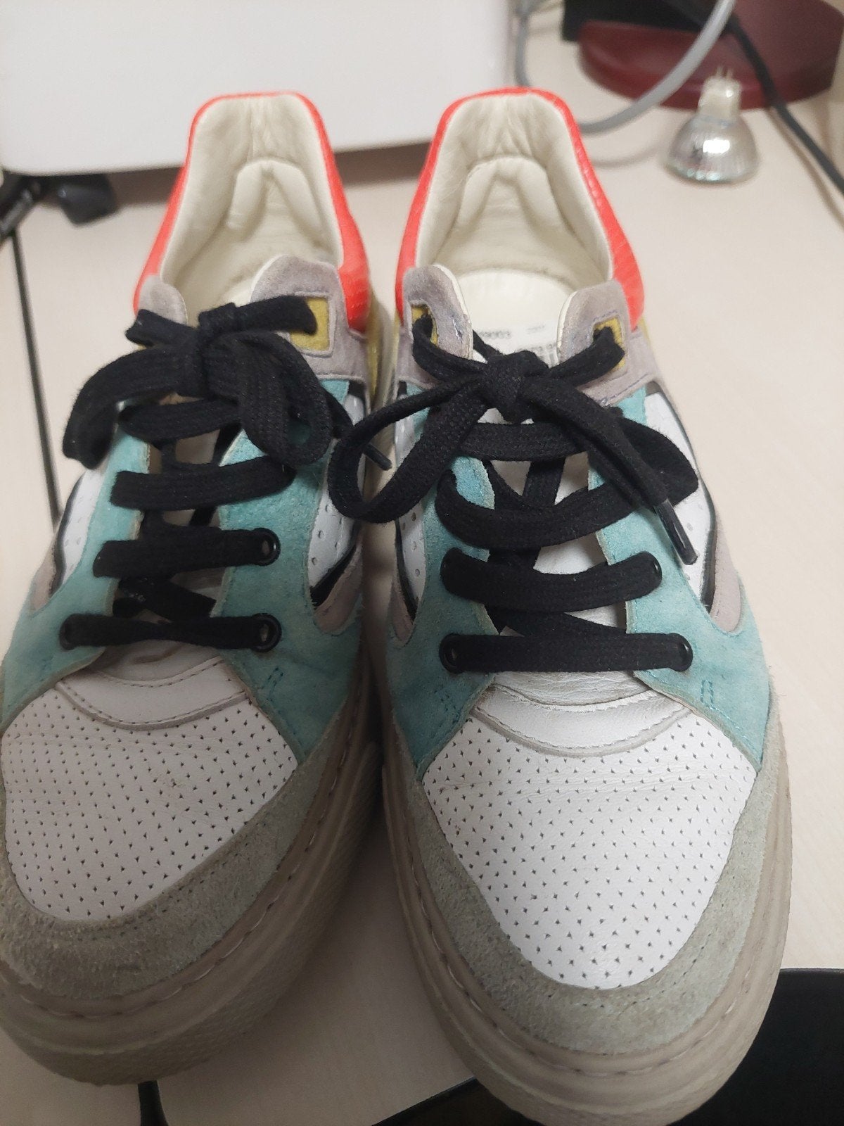 Kleurrijke sneakers maat 37 - Zo goed als nieuw, Overige kleuren, Ophalen of Verzenden, Sneakers of Gympen, Onbekend