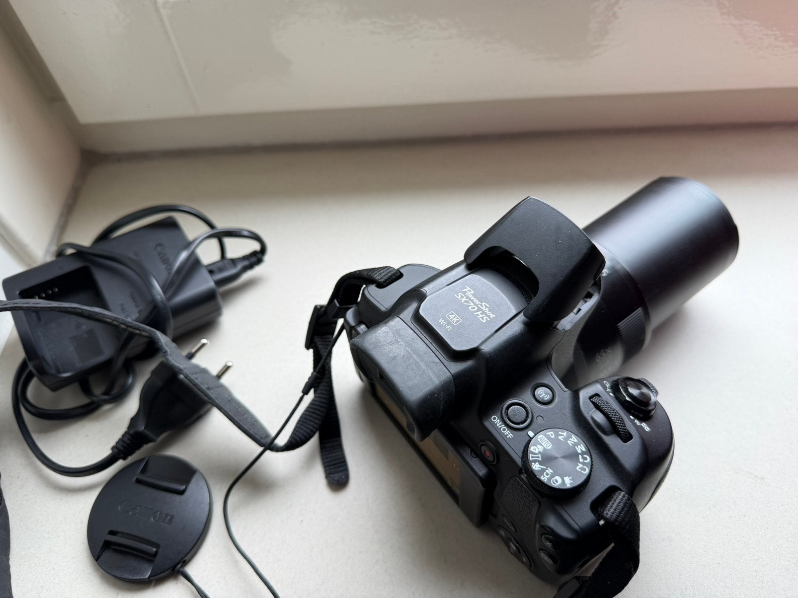 Canon powerschot sx70 hs Zoom  65x + 4K +wifi+ Garantie, Ophalen, Canon, Compact, 21 Megapixel