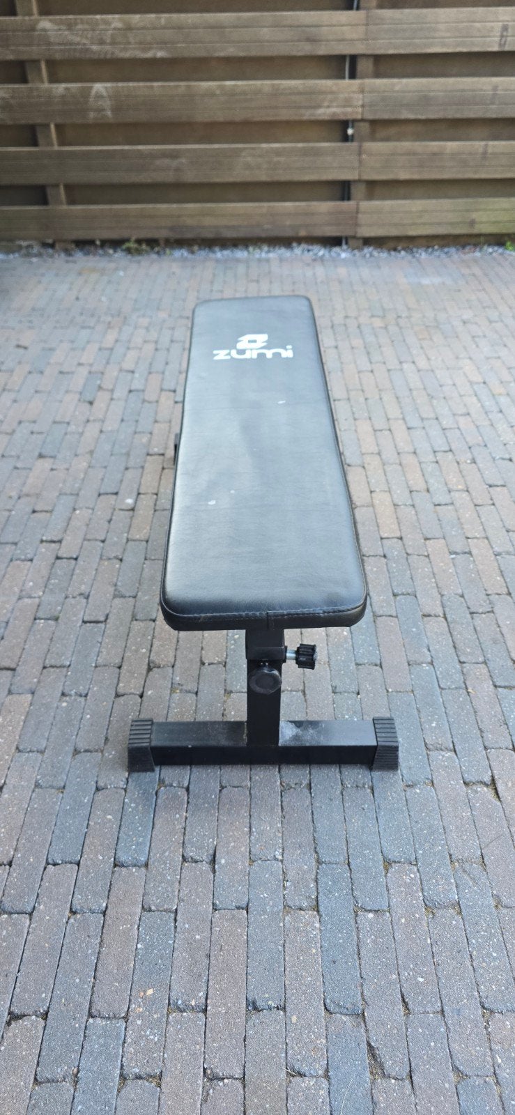 Zumi Flat Bench voor Krachttraining, Sport en Fitness, Fitnessmaterialen, Ophalen, Fitnessbank