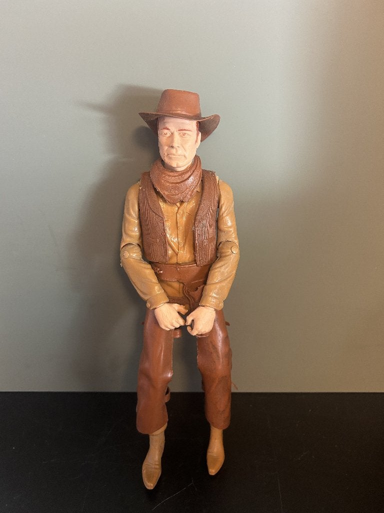 Johnny west cowboy jaren '70 pop Louis Marx, Ophalen of Verzenden, Gebruikt
