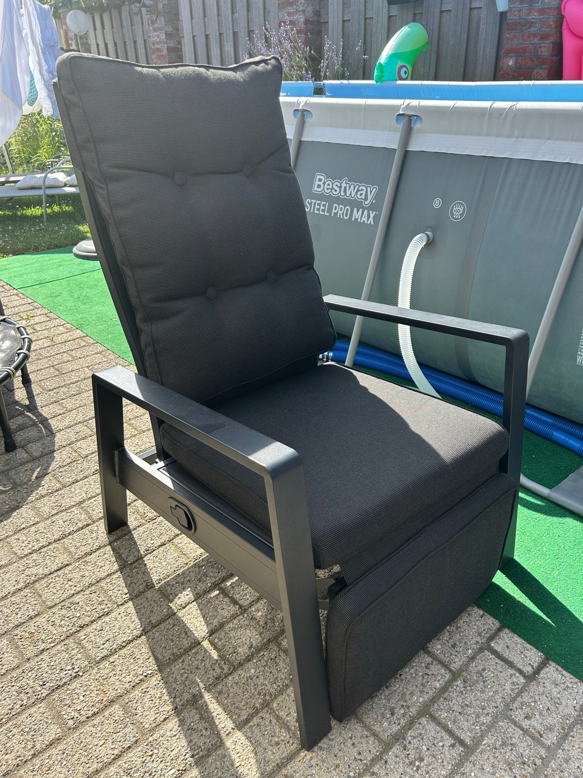 NIEUW kussen Jutlandia tuinkussen voor loungestoel Jysk, Ophalen of Verzenden, Nieuw, Overige materialen, Verstelbaar