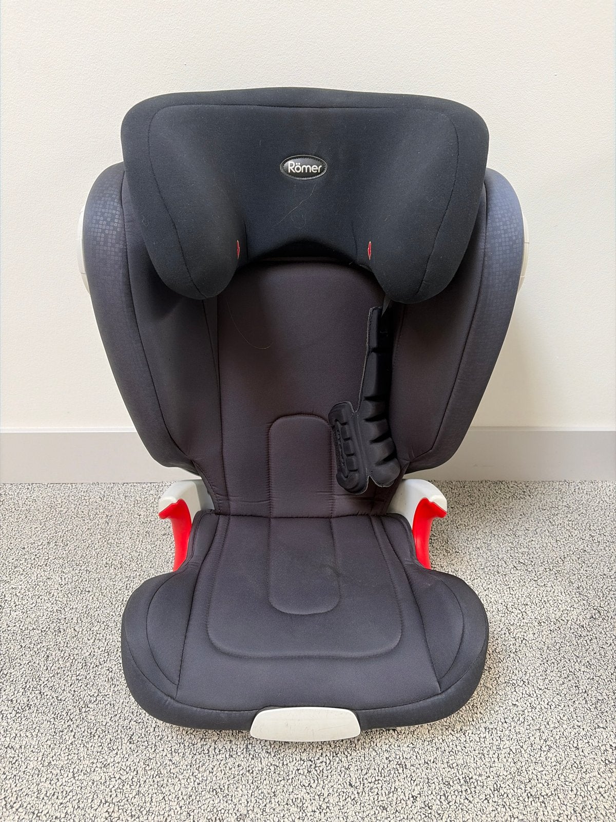 2 Römer Britax kidfix autostoelen, 1 met SICT systeem, Ophalen, Romer, Autogordel of Isofix, Zijbescherming