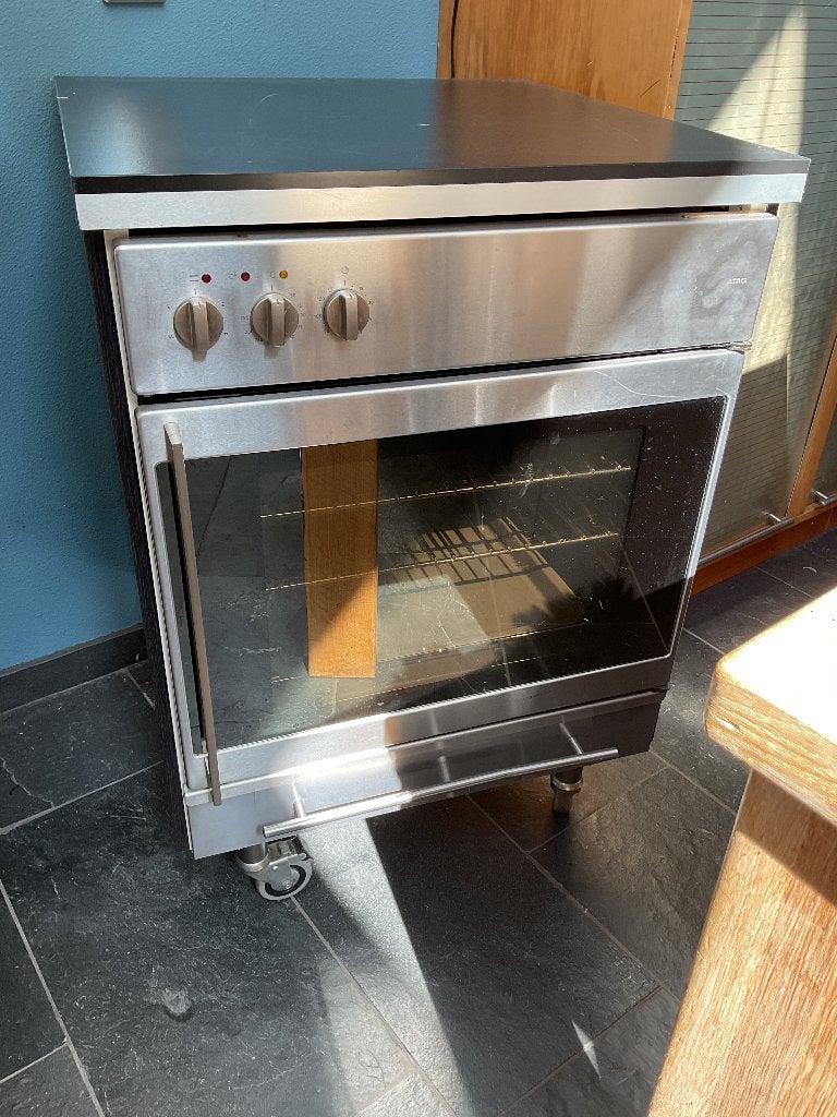 Oven, Ophalen, Gebruikt, Hete lucht, 60 cm of meer
