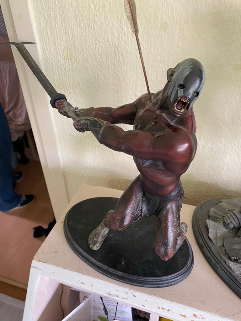 Weta Beserker Uruk Hai beeld, Verzamelen, Ophalen, Actiefiguur of Pop