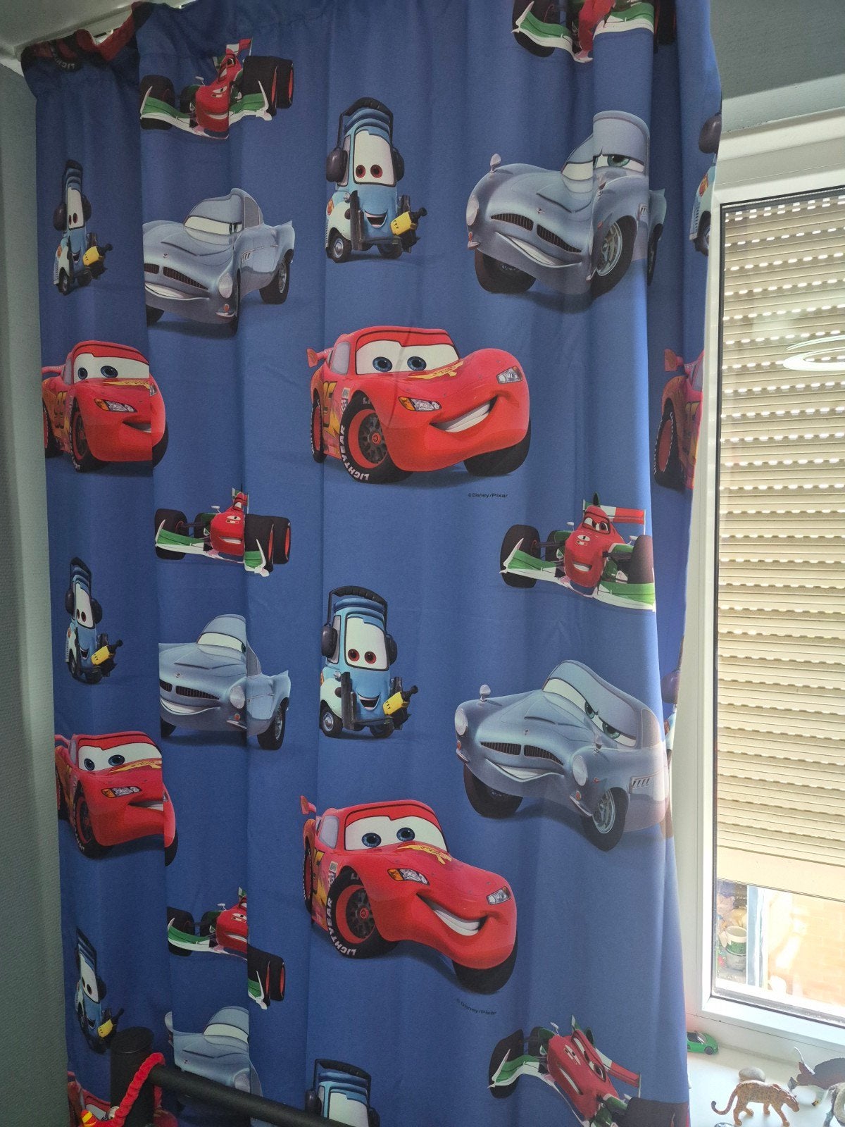 Cars Gordijnen - Bliksem McQueen en vrienden, Ophalen, Gebruikt, Gordijnen of Lamellen, Disney