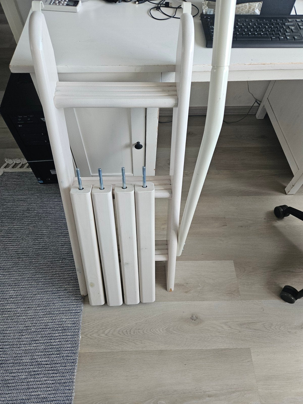 flexa tapje voor een halfslaper met verhoging poten., Ophalen, Gebruikt