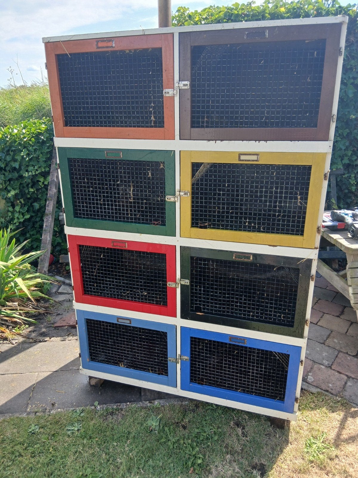 konijnenhok, Dieren en Toebehoren, Knaagdieren en Konijnen | Hokken en Kooien, Ophalen, 90 cm of meer, Konijn, Hok