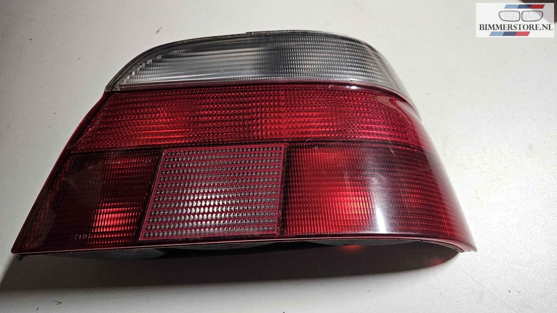 Achterlicht wit / rood rechts BMW 5 serie E39 sedan 63212496, Gebruikt, -, -, Ophalen of Verzenden
