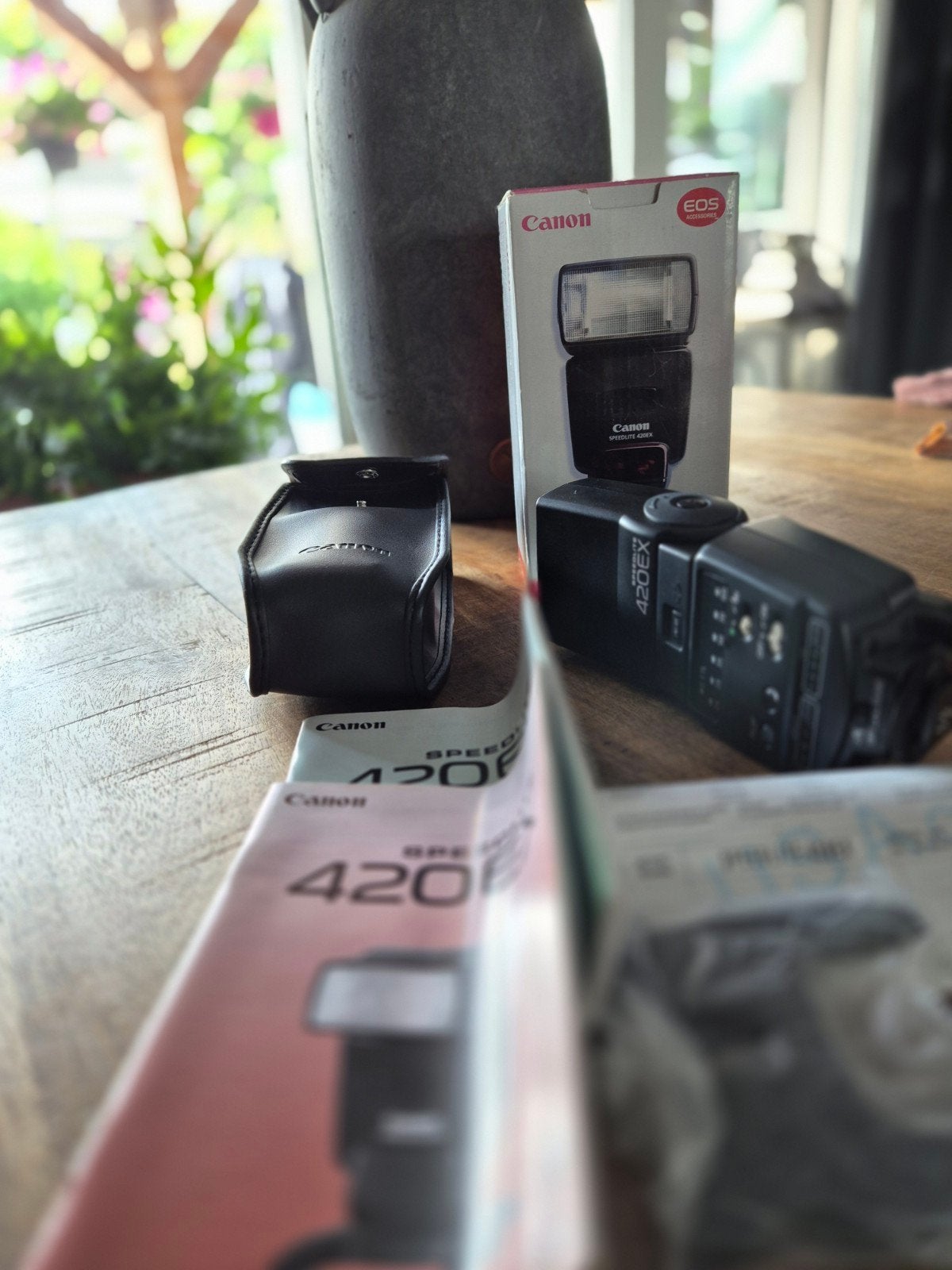 Flitser Canon 420 EX speedlite NIEUW!!, Ophalen of Verzenden, Nieuw