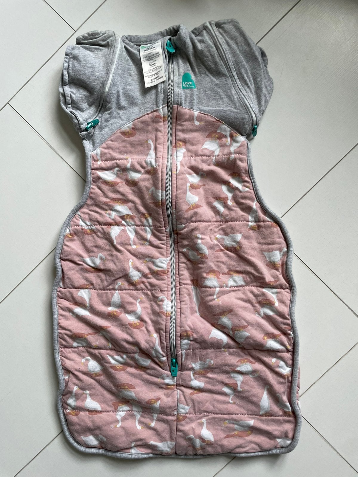 Love To Dream Swaddle Up Transition Bag Slaapzak, Ophalen of Verzenden, Zo goed als nieuw, Minder dan 70 cm, Slaapzak