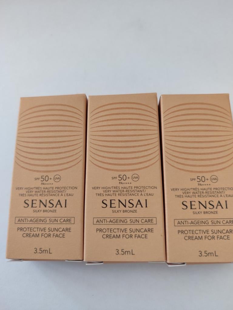 Sensai Anti-Aging sun care 10,5 ml, Ophalen of Verzenden, Nieuw, Gehele gezicht