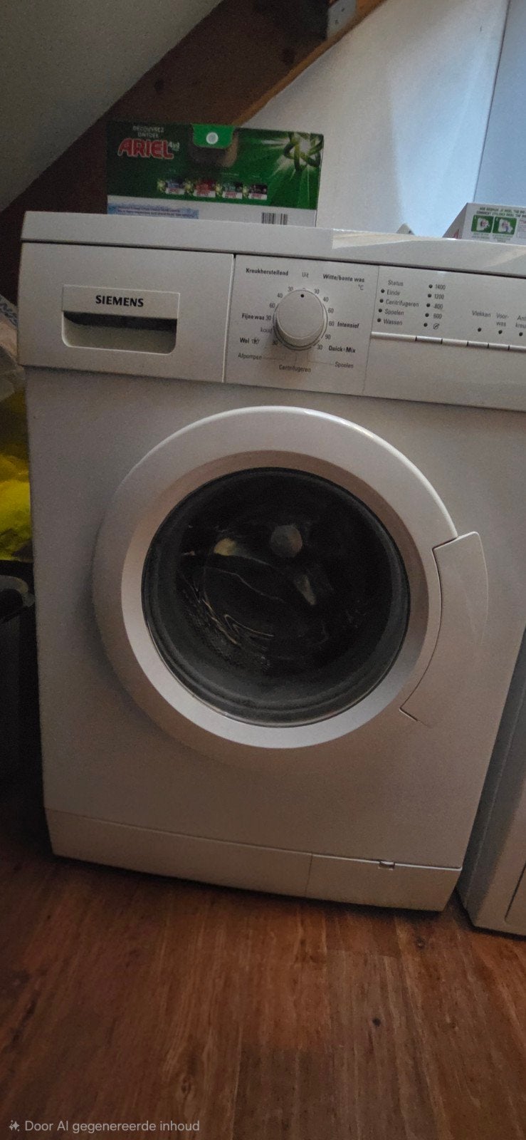 Siemens WM14E160NL/11, Witgoed en Apparatuur, Wasmachines, Gebruikt, Ophalen of Verzenden, 85 tot 90 cm, 1200 tot 1600 toeren