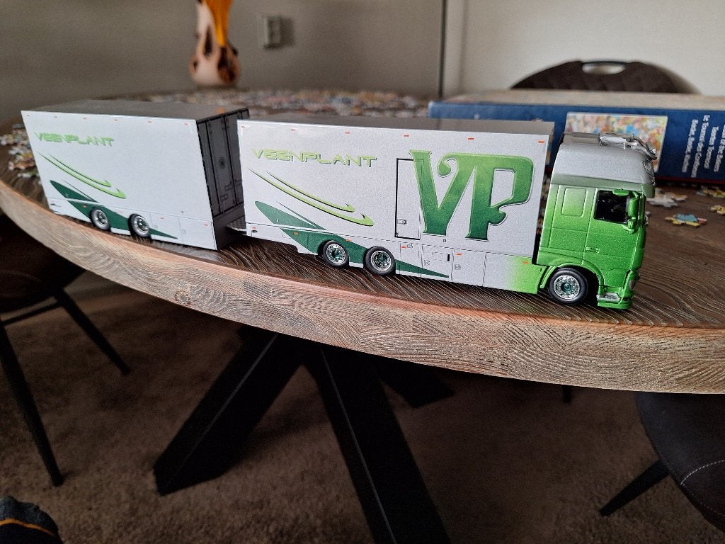 Tekno 1 : 50 miniatuur vrachtwagens, Hobby en Vrije tijd, Ophalen of Verzenden, Zo goed als nieuw, Bus of Vrachtwagen, Tekno
