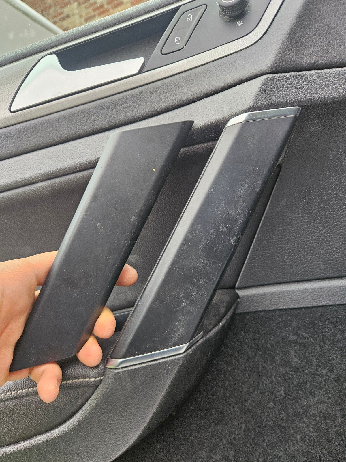 VW Golf 7 Deurhendel Binnen Plastic Origineel, Auto-onderdelen, Ophalen of Verzenden, Nieuw, Volkswagen