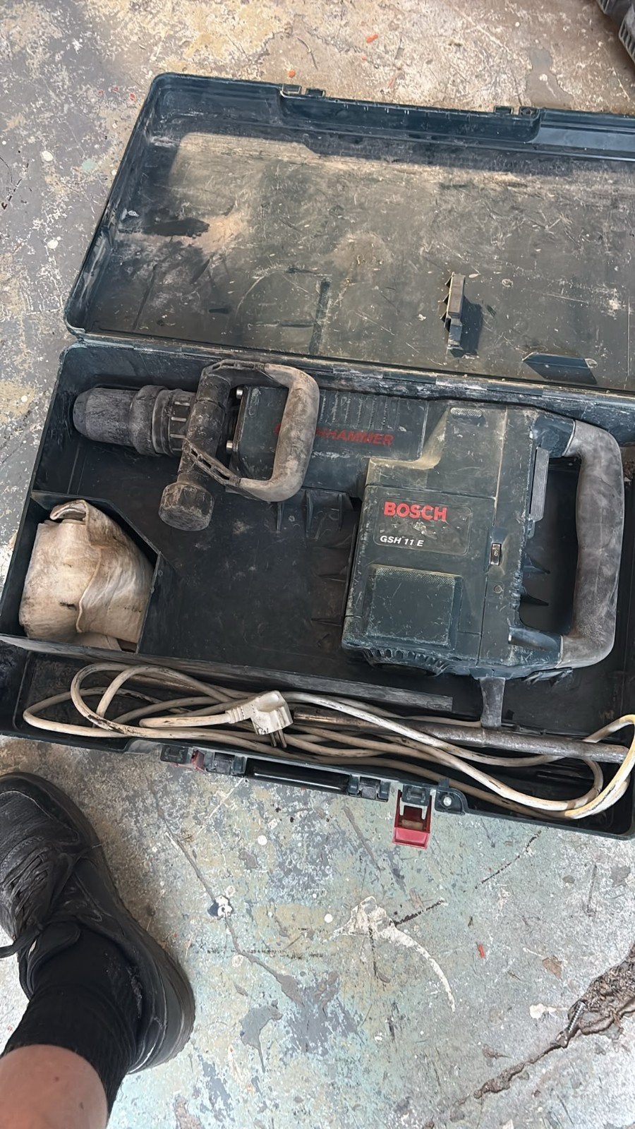Bosch GSH 11 E Breekhamer - Gebruikt maar functioneel, Gebruikt, Overige typen, Ophalen of Verzenden, Bosch