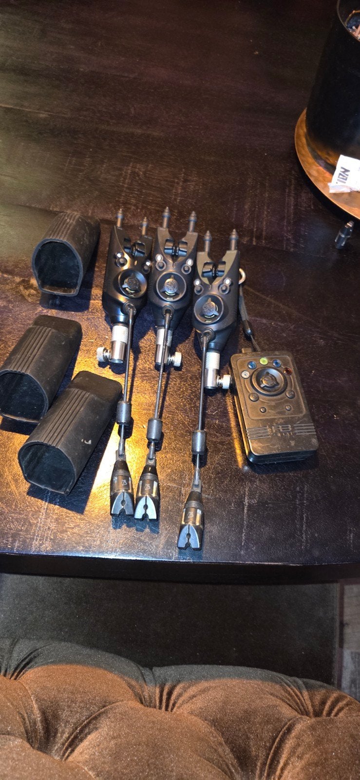 Nash R3 Beetmelders Set (Wit, Rood, Groen) met Ontvanger, Ophalen of Verzenden, Gebruikt, Overige typen