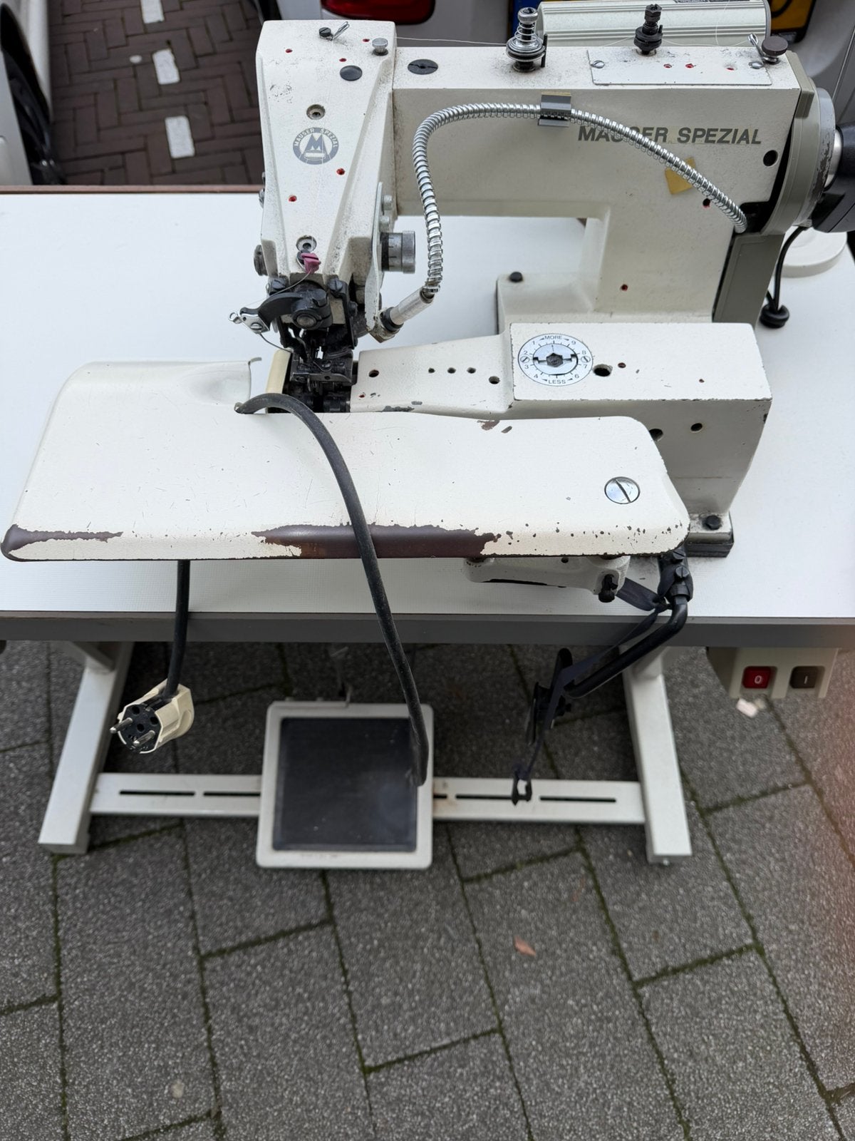 Industrie Blinde zoom Naaimachien, Ophalen, Gebruikt, Naaimachine, Overige merken