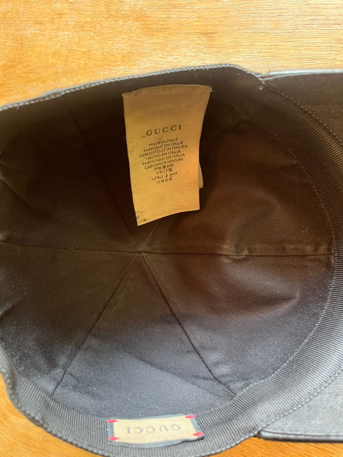 Gucci basebal cap ( orgineel ), Ophalen of Verzenden, Zo goed als nieuw