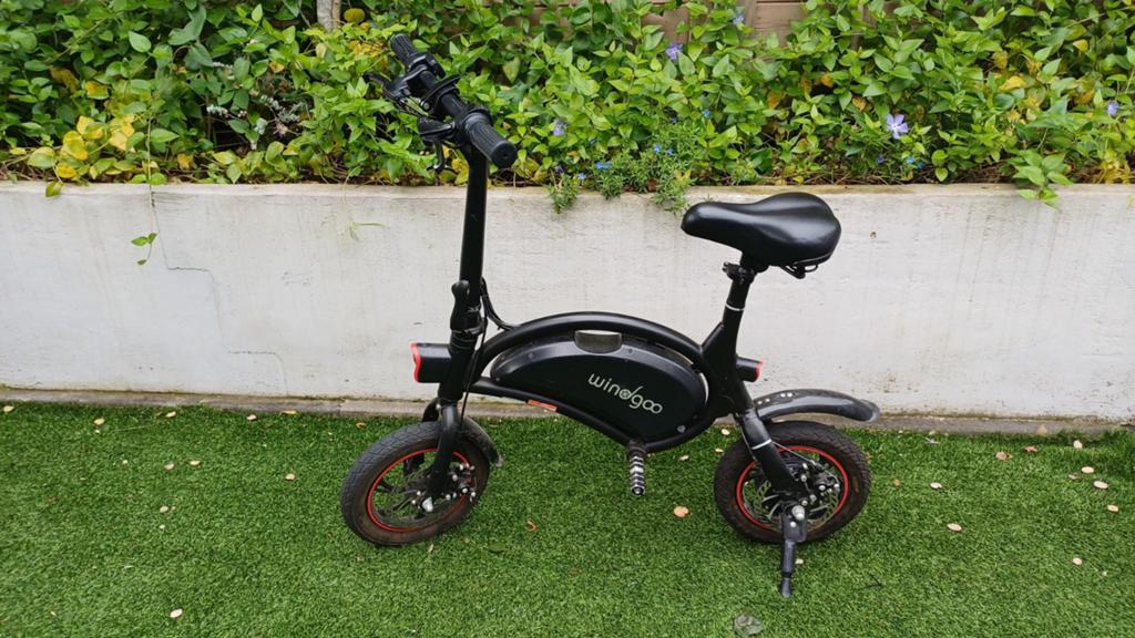Opvouwbare elektrische fiets - Wingoo b3, Minder dan 30 km per accu, Gebruikt, Minder dan 47 cm, Ophalen
