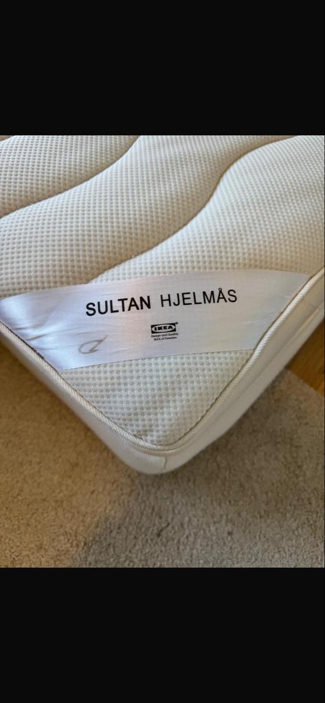 IKEA SULTAN HJELMÅS matras - comfortabel en reinigbaar, Huis en Inrichting, Slaapkamer | Matrassen en Bedbodems, Ophalen, Gebruikt