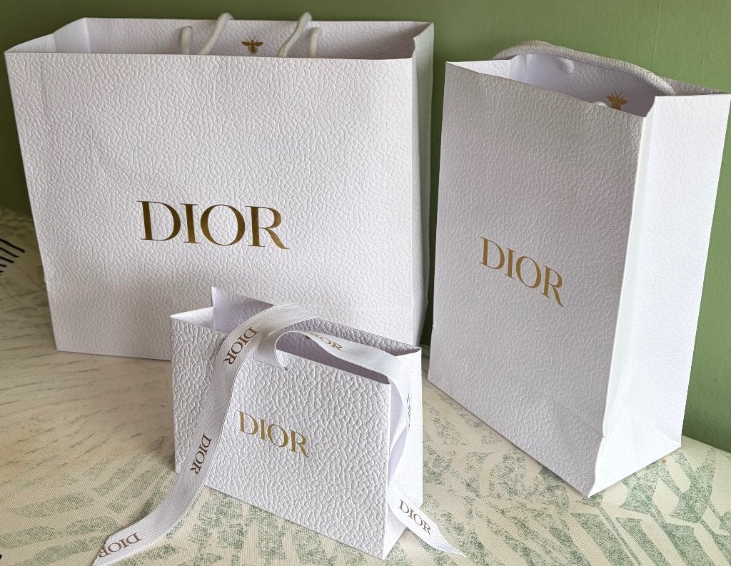 Dior verpakking set tassen, Ophalen of Verzenden, Nieuw, Zwart