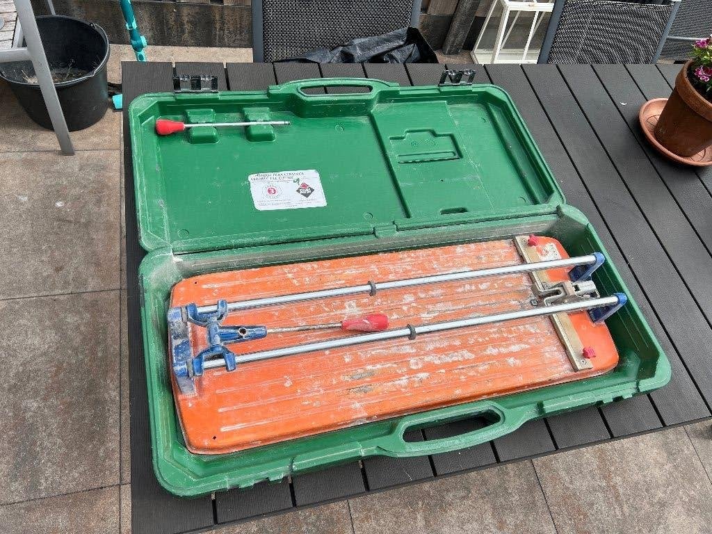 Rubi TS-60 tegelsnijder 60cm, Doe-het-zelf en Verbouw, Ophalen, Gebruikt, Snijgereedschap, Rubi