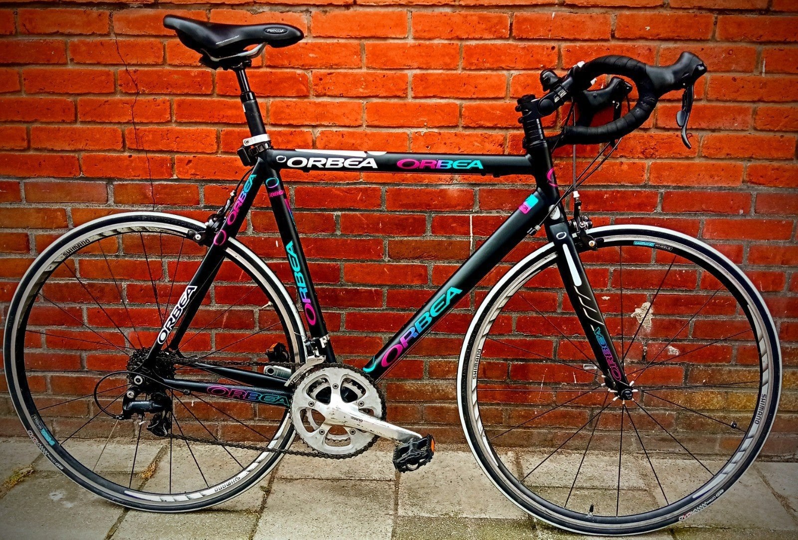 Orbea Racefiets - Shimano 105 - 56 cm frame - 9-speed, 28 inch, Velgrem, Aluminium, Zo goed als nieuw