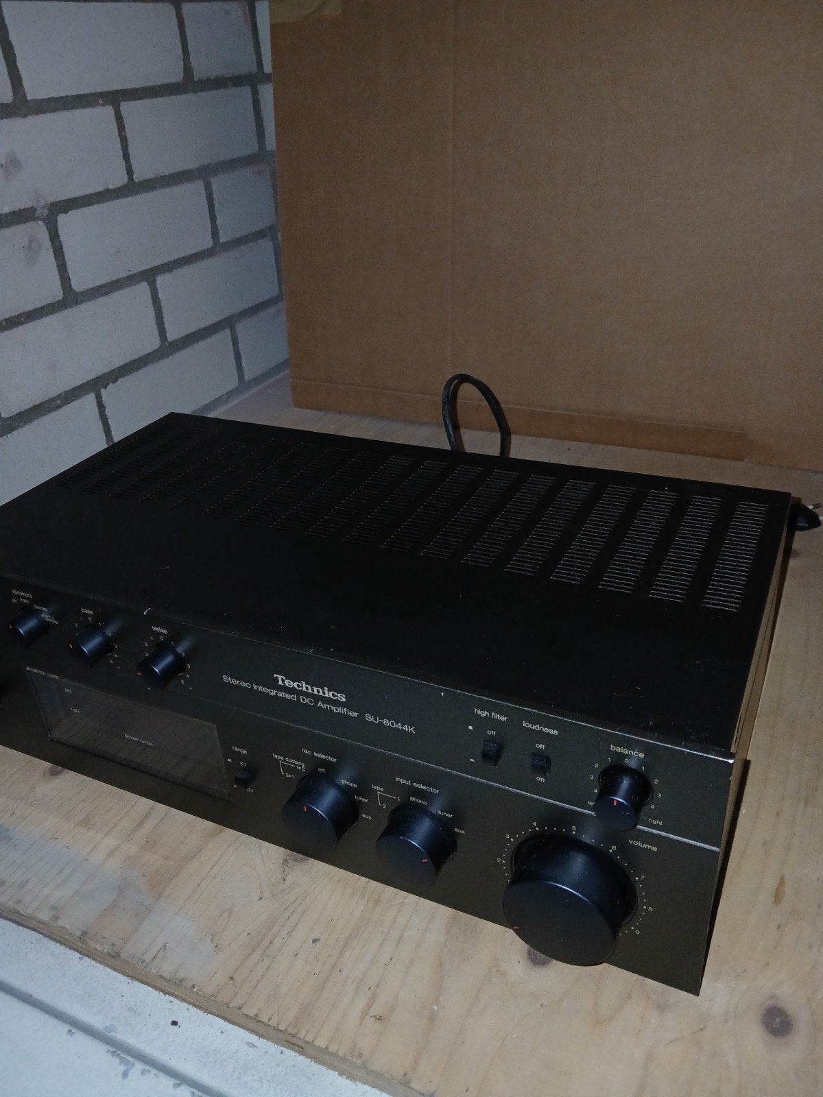Technics SU-8044K Stereo Geïntegreerde DC Versterker, Overige merken, Gebruikt, Ophalen of Verzenden, 60 tot 120 watt