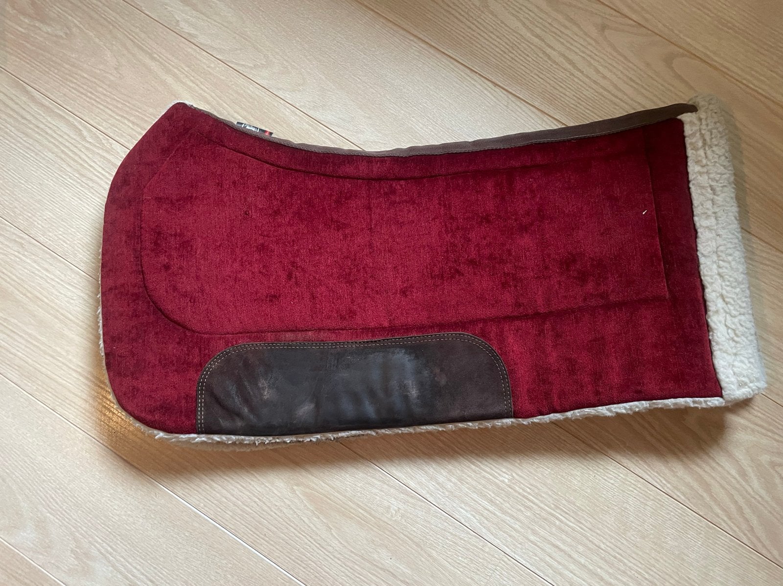 Western pad bordeuxrood, Ophalen, Gebruikt