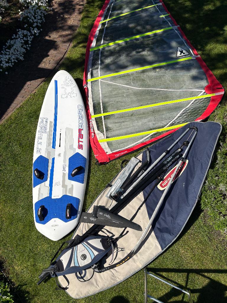 ‍️ Starboard Formula 168 – Complete set, carbon vin –ZGAN, Ophalen, 250 tot 300 cm, 7 m² of meer, Met draagtas