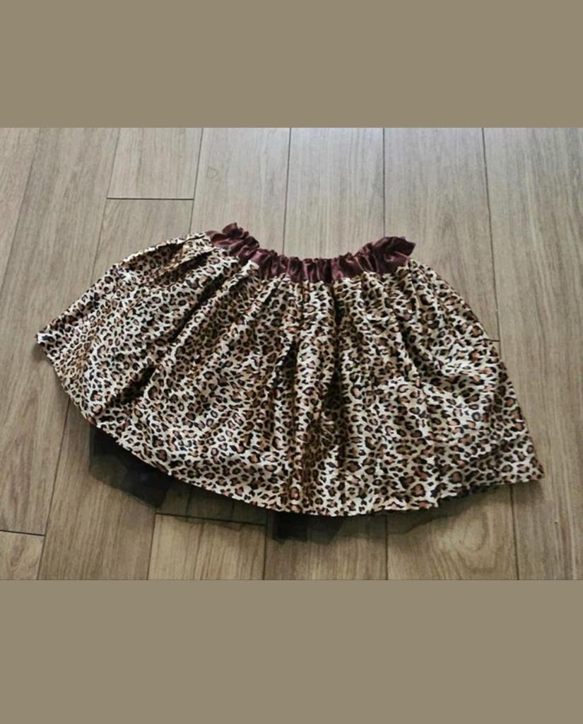 Nieuw tijgerprint rok, Bruin, Maat 46/48 (XL) of groter, Nieuw, Ophalen of Verzenden