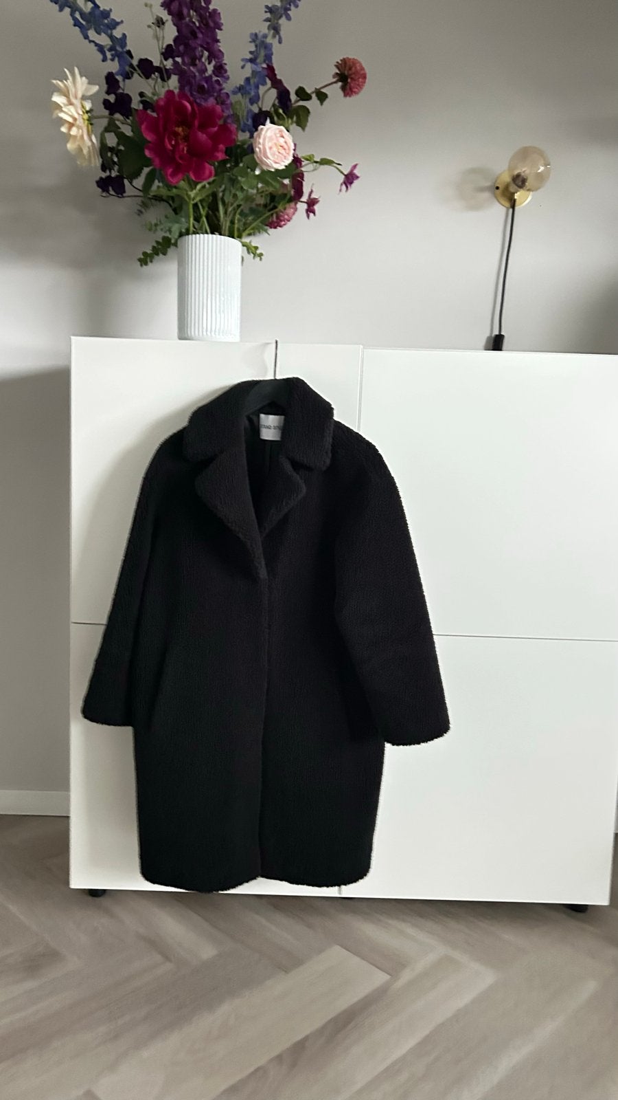 NIEUW! Stand Studio teddy jas, maat M (38)!, Ophalen of Verzenden, Nieuw, Maat 38/40 (M), Zwart