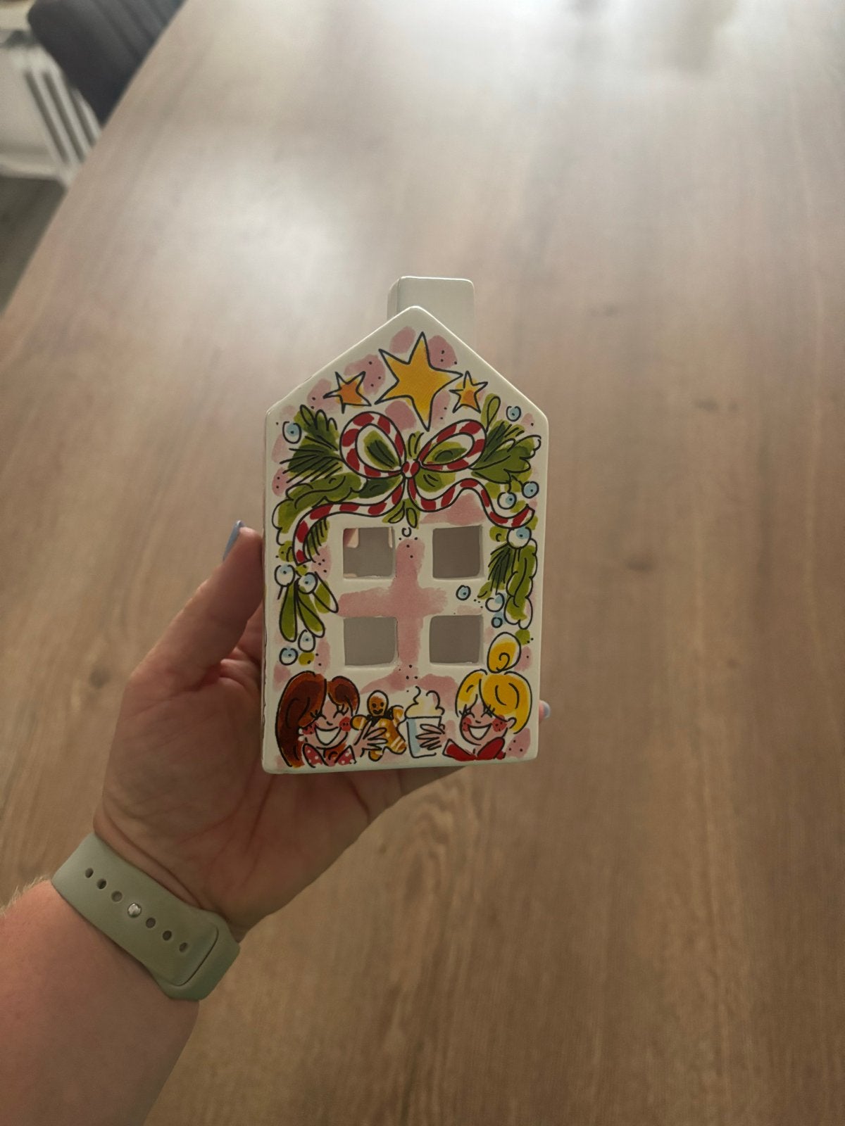 Blond Amsterdam Kersenhuisje - Ongebruikt, Huis en Inrichting, Ophalen, Meerkleurig, Overige stijlen, Nieuw