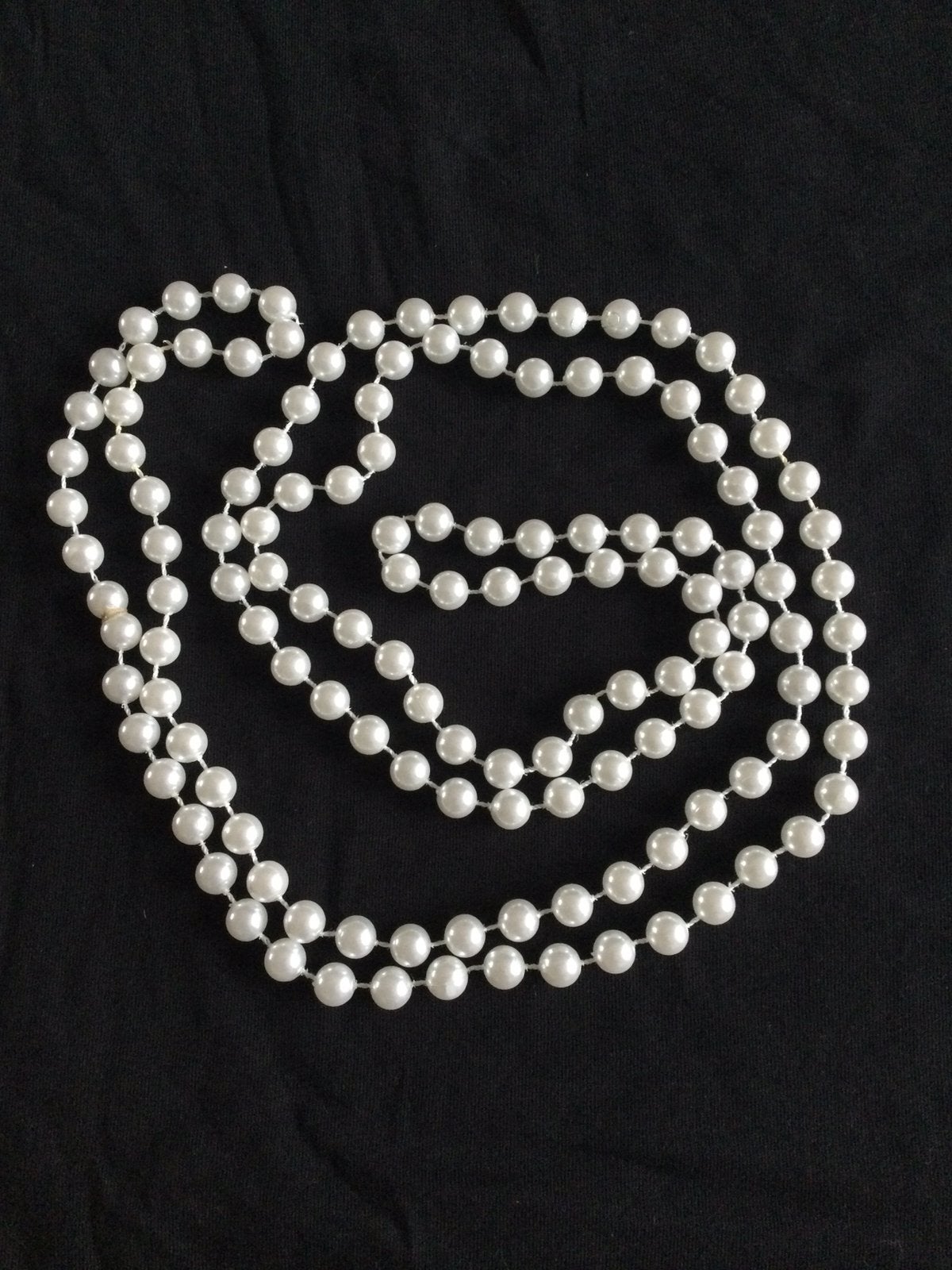 Lange nep parel ketting, Sieraden, Tassen en Uiterlijk, Kettingen, Ophalen of Verzenden, Zo goed als nieuw, Overige materialen
