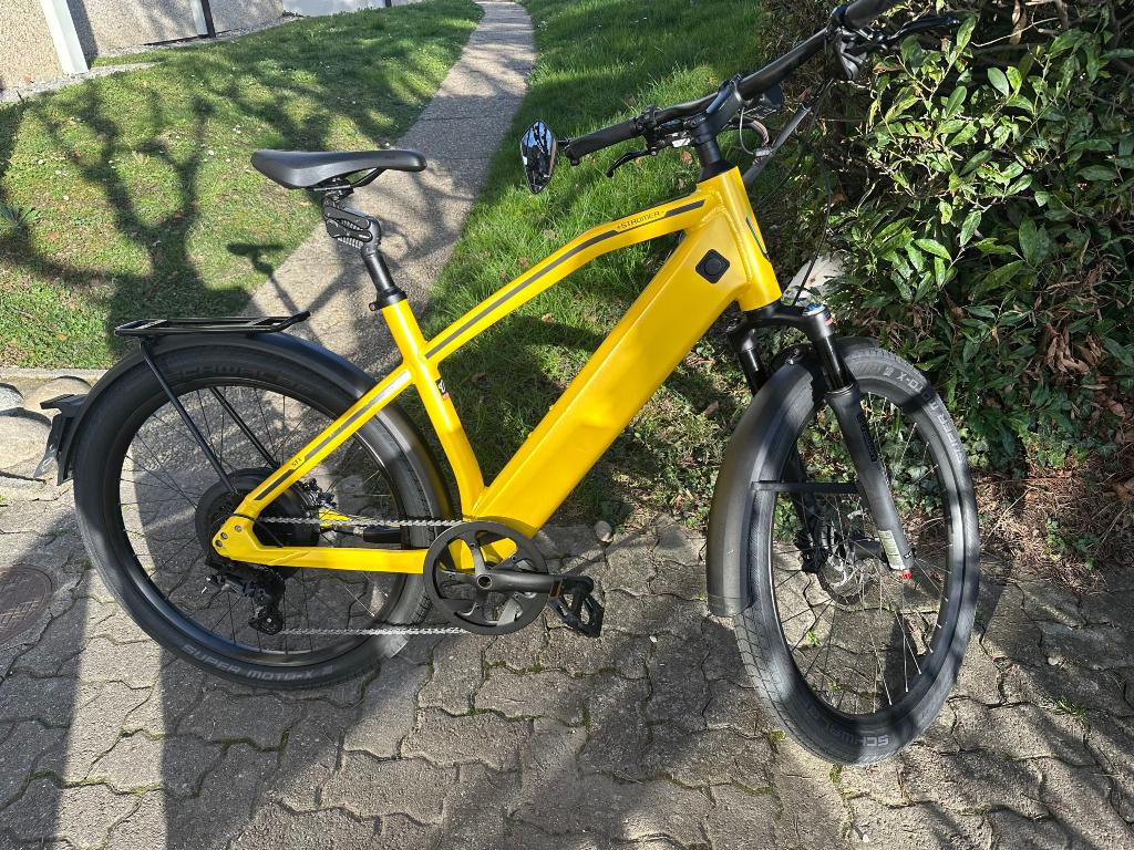 Stromer ST1 Sport L Yellow (LE), Fietsen en Brommers, Elektrische fietsen, Zo goed als nieuw, Stromer, 55 tot 59 cm, 50 km per accu of meer