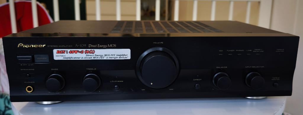 PIONEER A109, Ophalen, Speakers, Pioneer, Losse componenten