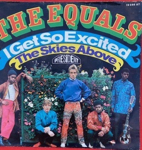 THE EQUALS; I GET SO EXCITED VINYL 7-SINGLE, Gebruikt, 7 inch, Poprock, Fotohoes