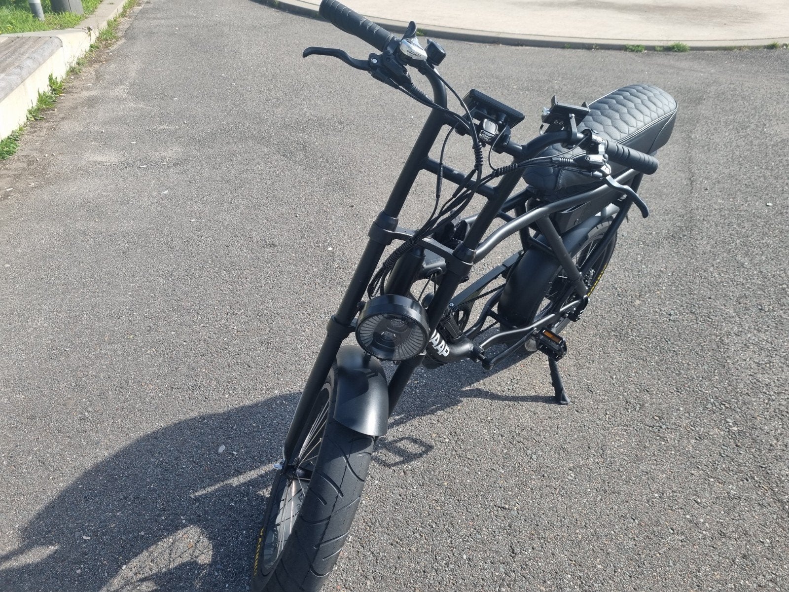 Knaap AMS E-bike - fatbike alarm Custom zadel, 51 tot 55 cm, Ophalen of Verzenden, Zo goed als nieuw, 50 km per accu of meer