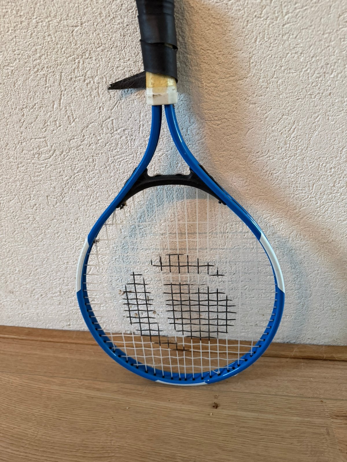 Klein tennisracket, voor de jonge beginner., Gebruikt, L00, Racket, Ophalen