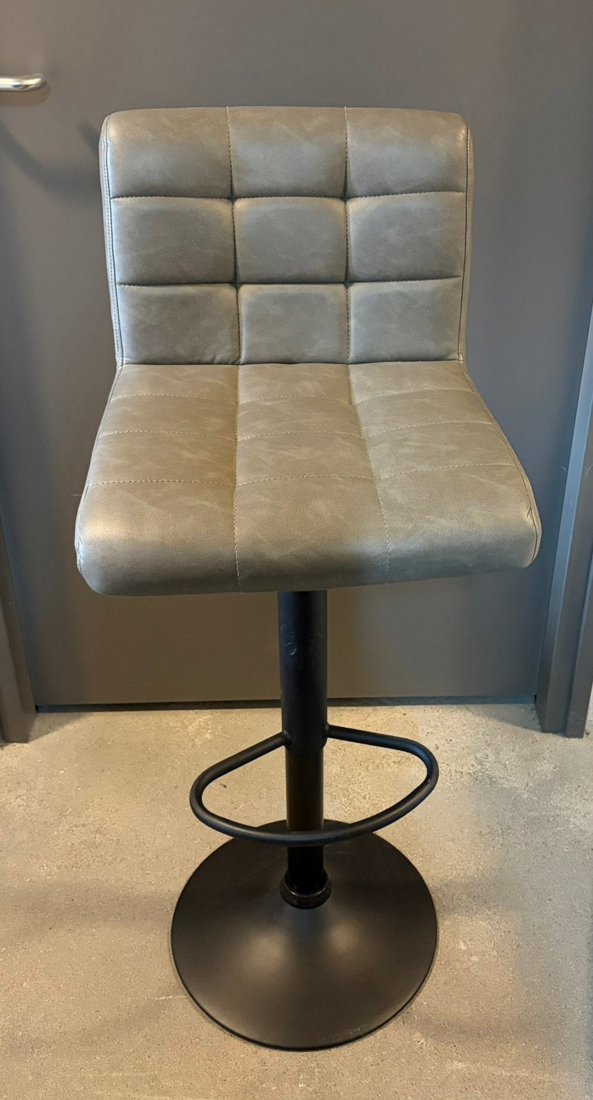 Barkruk, Ophalen, Gebruikt, 60 tot 90 cm, Leer