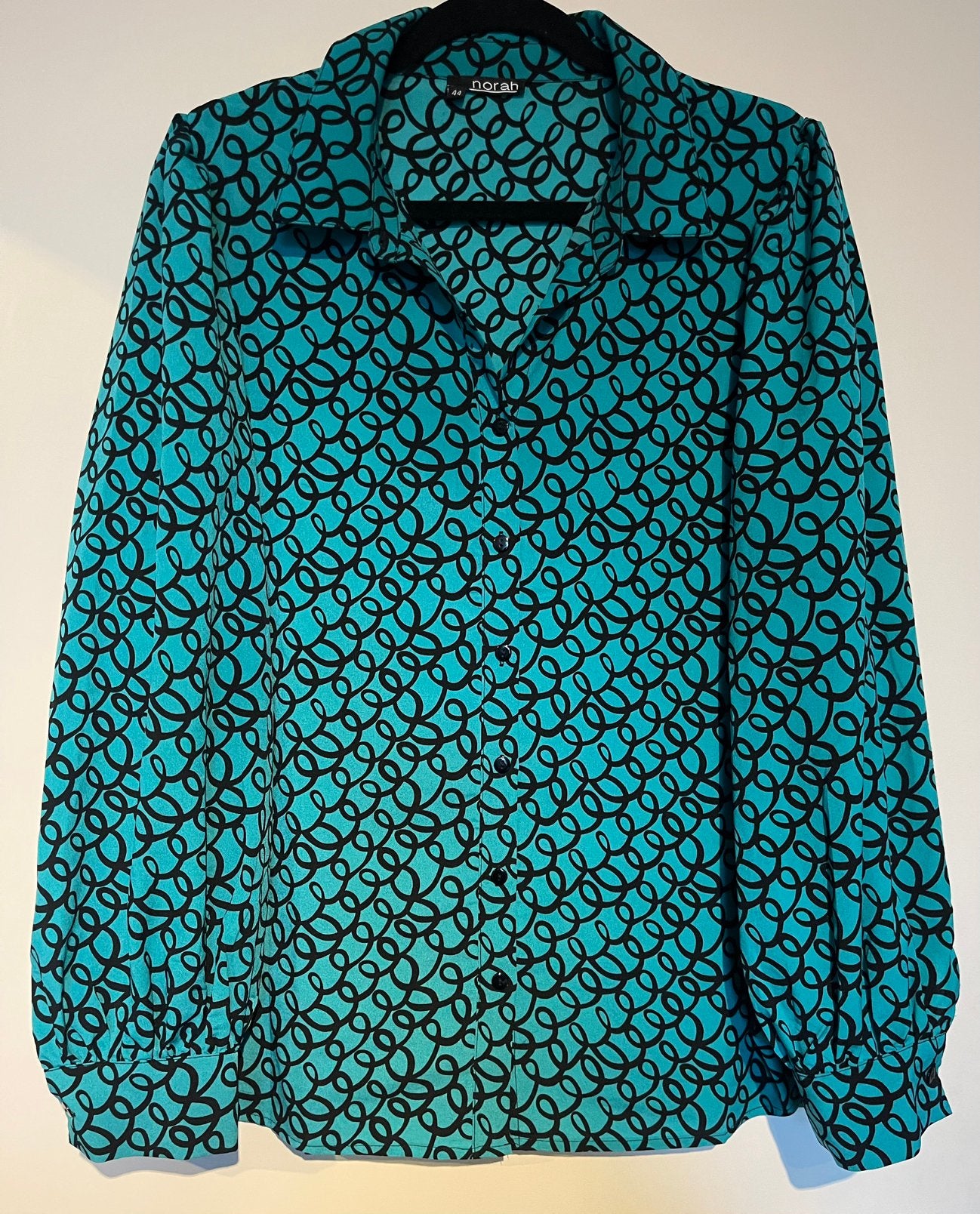 Norah prachtige blouse maat 44, Kleding | Dames, Ophalen of Verzenden, Zo goed als nieuw, Maat 42/44 (L), Groen