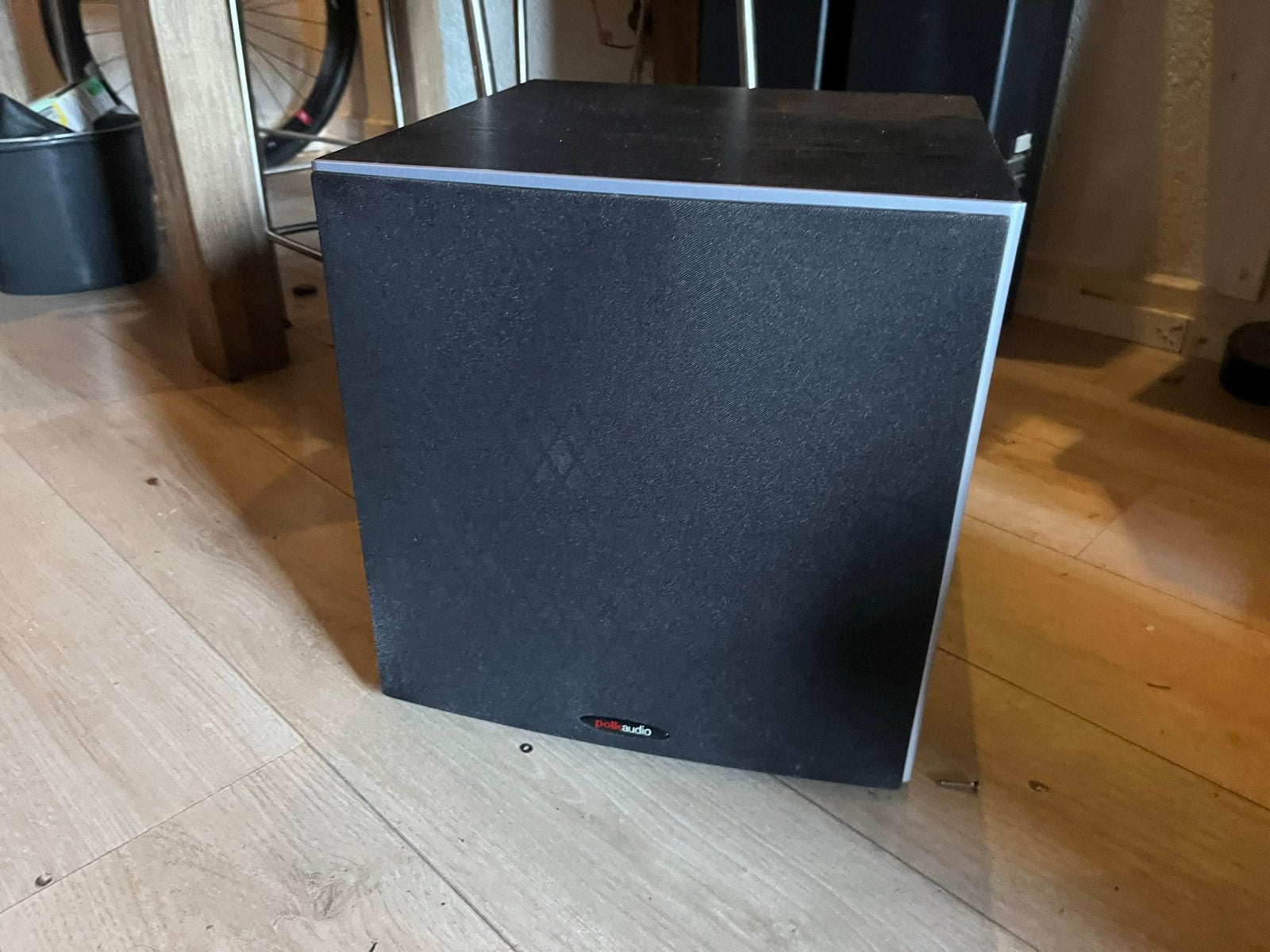 Polk Audio PSW10E Powered Subwoofer - Diepe Bas, Overige merken, Gebruikt, Subwoofer, Ophalen of Verzenden