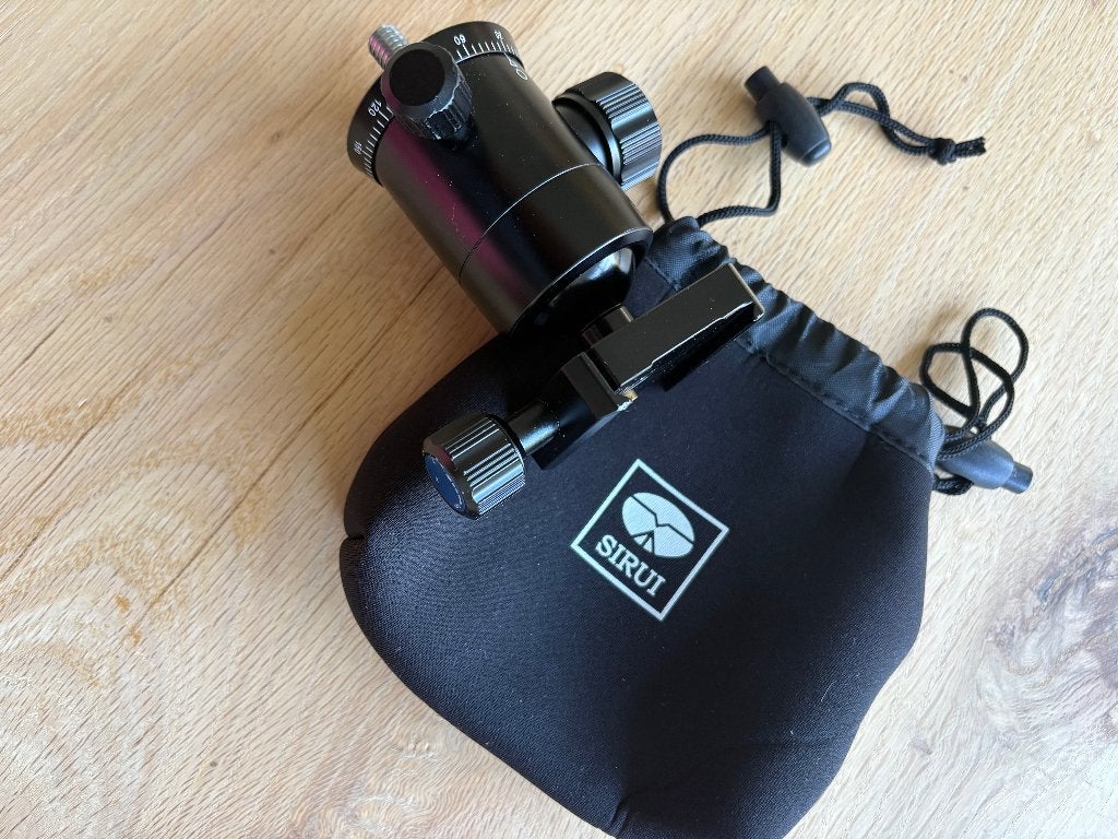 Solide Sirui E-20 balhoofd. Draagvermogen tot max. 12 kilo., Ophalen of Verzenden, Zo goed als nieuw, Balhoofd, Sirui