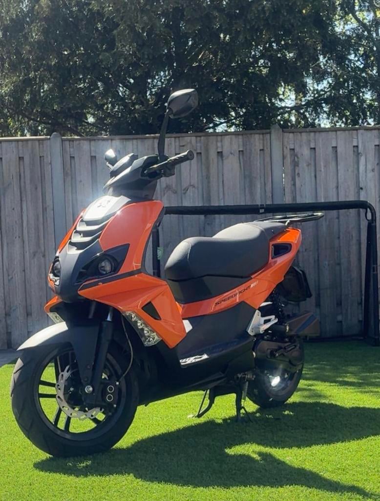 Peugeot Speedfight 4, Ophalen, 49 cc, Zo goed als nieuw, Speedfight