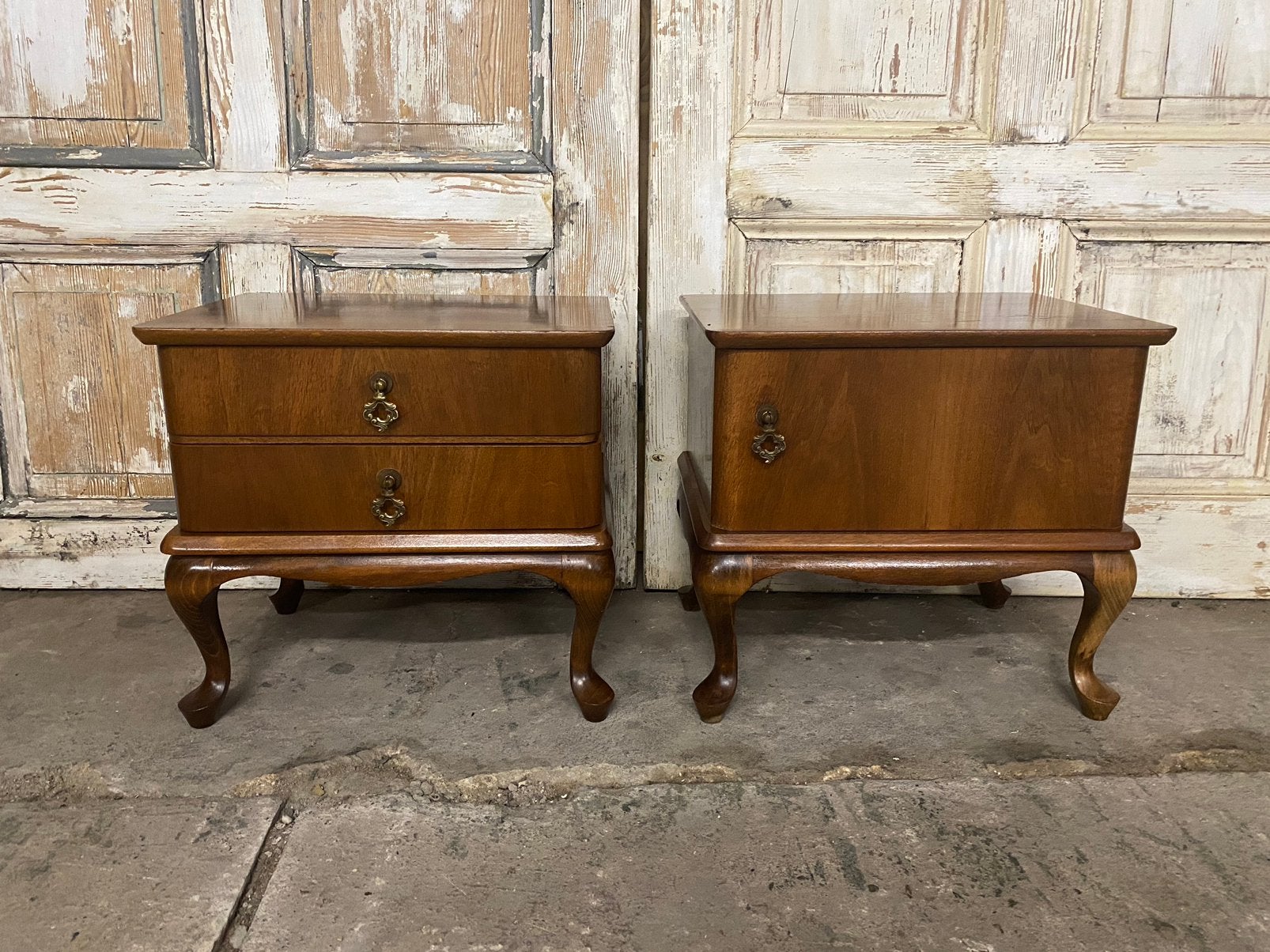Set Vintage Kastjes, Nachtkastjes., Ophalen