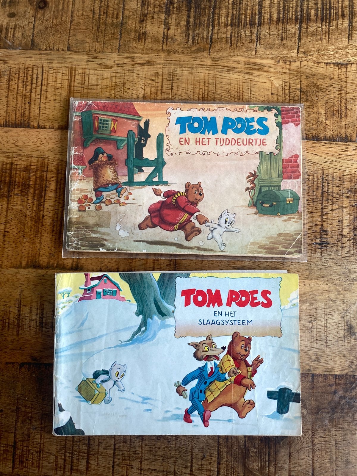 Tom Poes en het Tijdeurtje / Tom Poes en het Slaagsysteem, Meerdere stripboeken, Ophalen of Verzenden, Gelezen