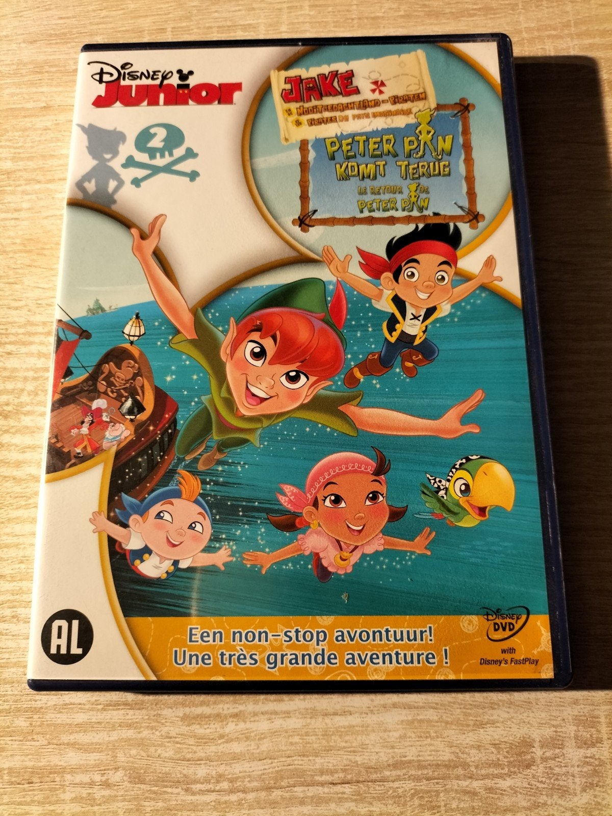 Peter pan komt terug, Cd's en Dvd's, Ophalen of Verzenden