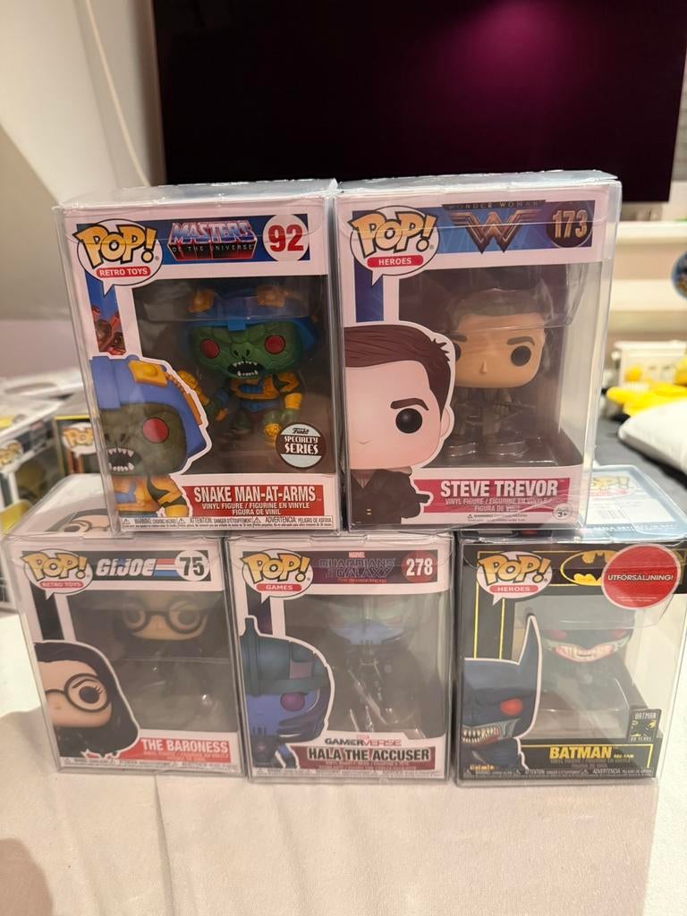 Funko Pop collectie in protectors te koop!, Ophalen of Verzenden, Zo goed als nieuw