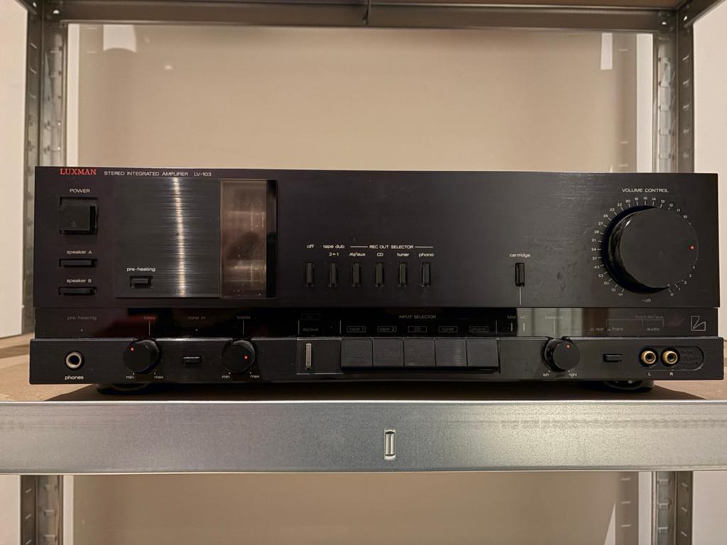 Luxman LV 103u topsegment buizenversterker, Ophalen, Overige merken