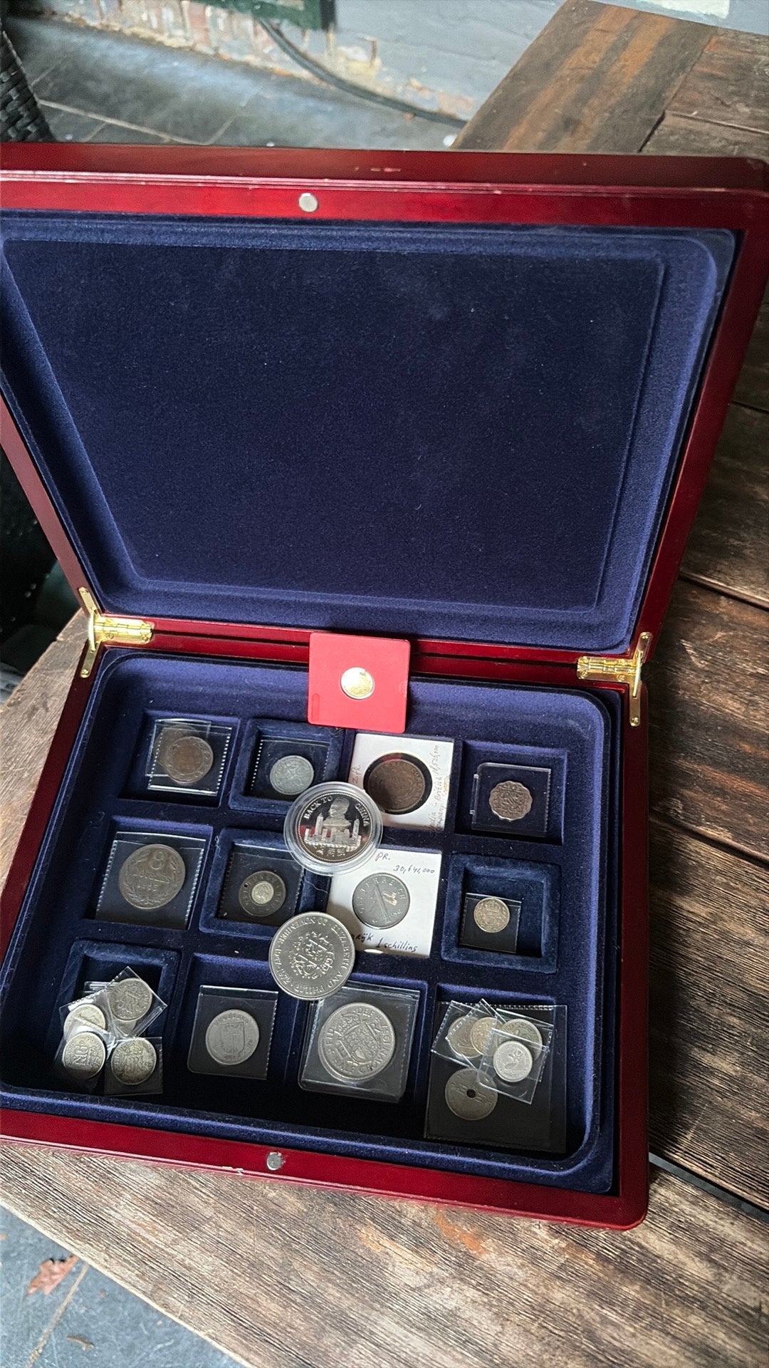 Verzameling wereld munten– 13x Zilver. One Penny model, Postzegels en Munten, Munten | Nederland, Verzenden, Vóór koninkrijk, Setje